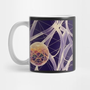 Sacred Geometry Crystal Pattern Mug